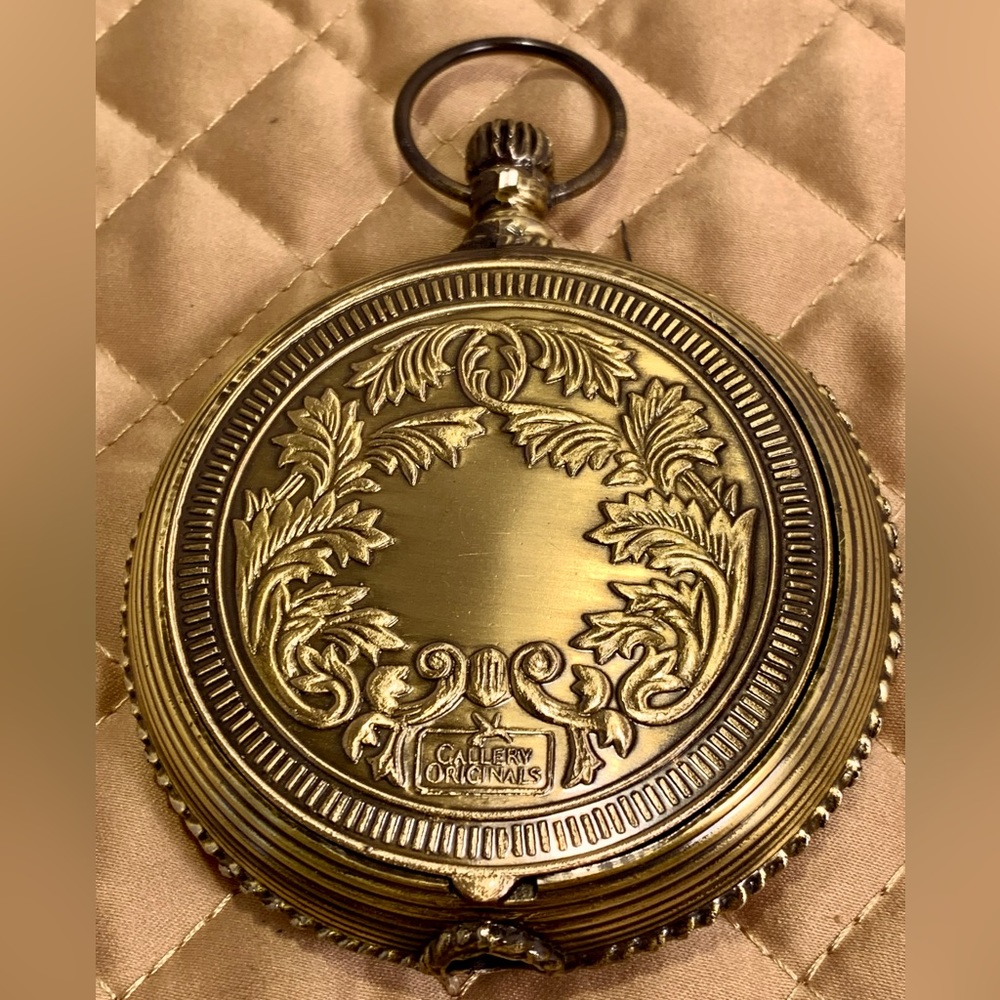 Vintage Avon Brass Plated Paperweight/Pencil Sharpener.